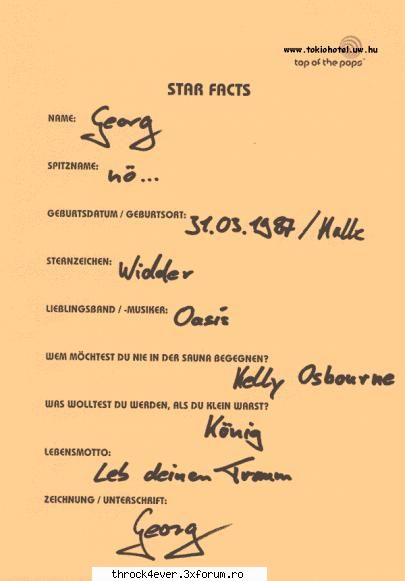Fisa Star Facts - bia_th - •�•Georg~Listing•�•