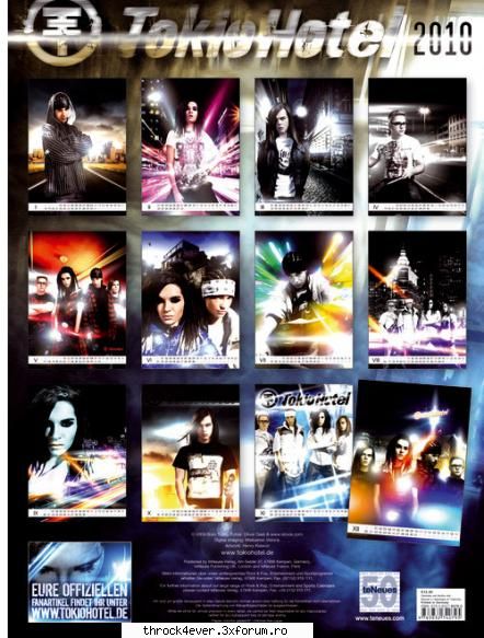 Poze calendarul TH pe 2010 *.* - bia_th - •�•ToKiO HoTeL•�•