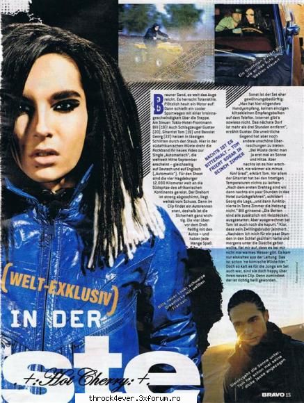 Tokio Hotel poze filmari clip ''Automatic'' - bia_th - •�•ToKiO HoTeL•�•
